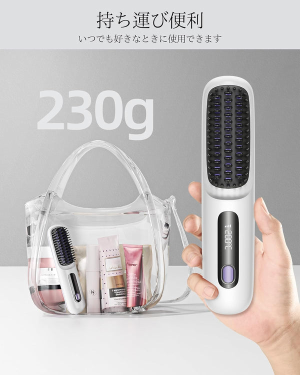 コードレスヘアアイロン